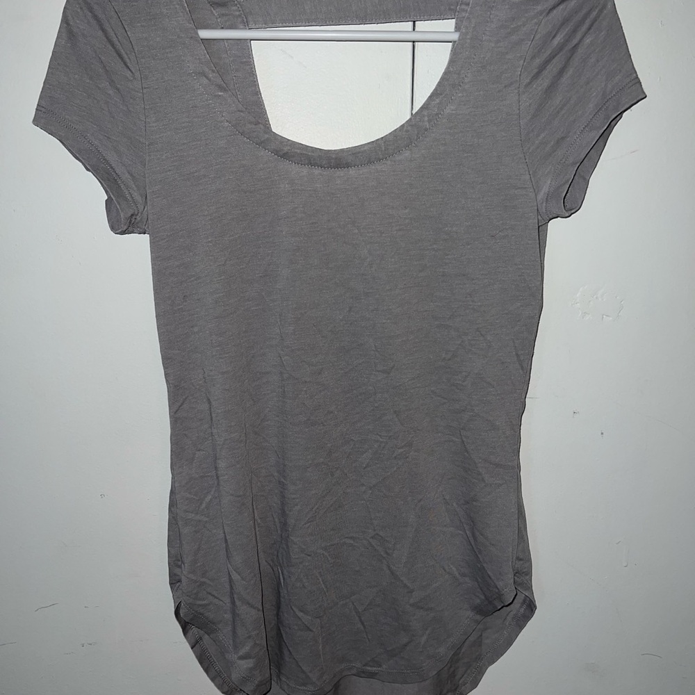 Gray Women's Top
